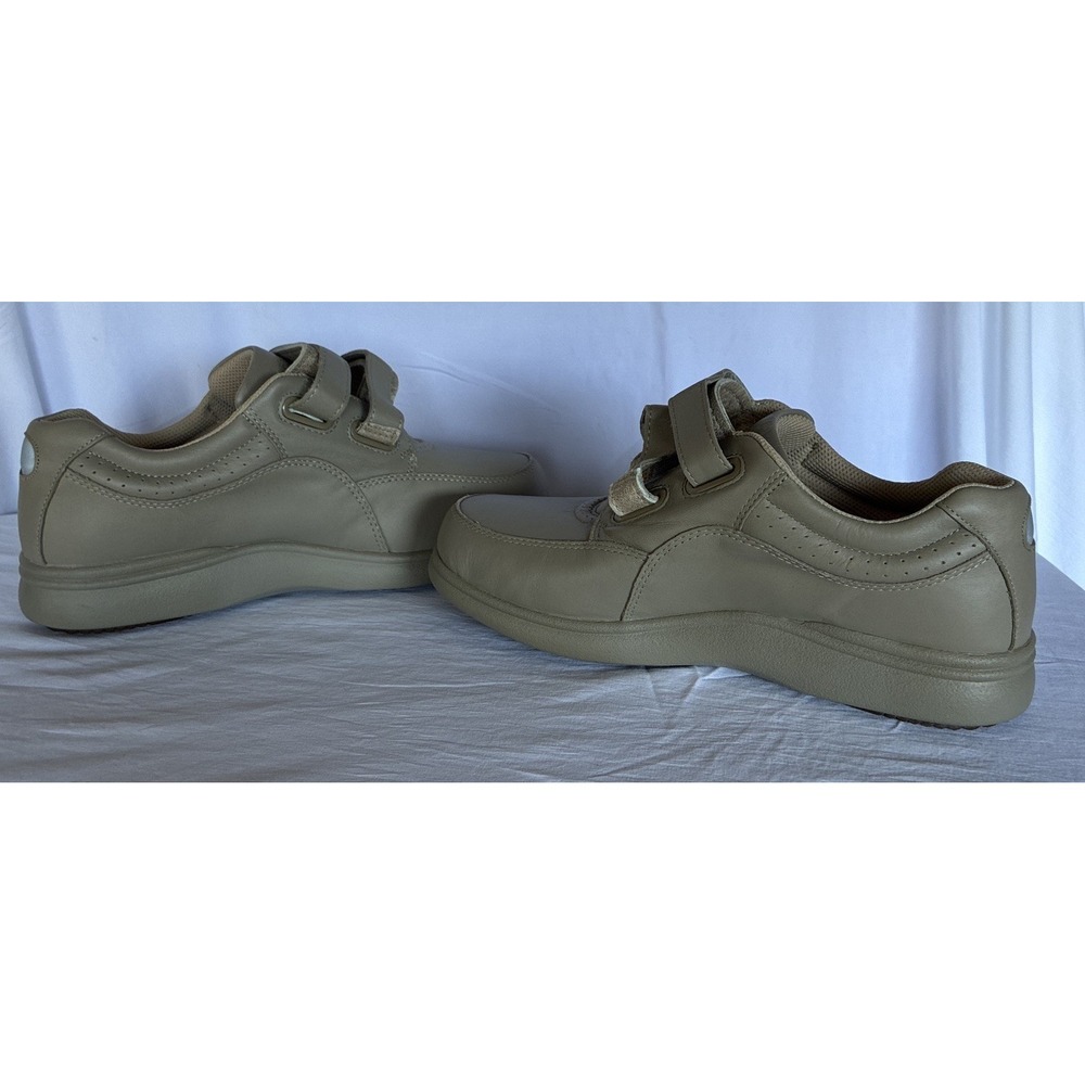 Hush Puppies POWER WALKER II TAUPE Leather Women's NEW Walking Shoes Size 9.5 - Picture 10 of 13